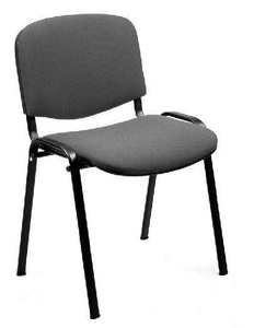Silla de Conferencia Apilable Moderna para Uso Comercial, con Ganchos de Unión, Base Resistente, Tapizada, para Eventos Grandes - Product Image 5