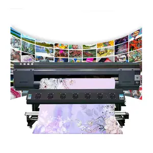 6 Heads High Speed Digital fabric printing machine sublimation printer
