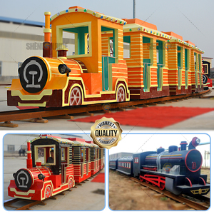 Parc d'attractions et parc à thème Train en acier pour enfants-utilisation intérieure/extérieure centre commercial amical prix de gros - Product Image 3