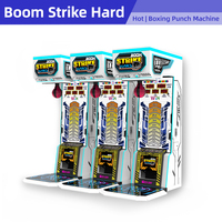 Machine de boxe commerciale de type arcade, à monnayeur, pour jeu de frappe, machine de divertissement sportif d'intérieur