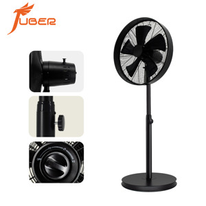 Nouvel Arrivage Ventilateur sur Pied de Haute Qualité en Acier Inoxydable avec Moteur en Cuivre et Lames Métalliques Réglables - Product Image 4