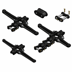 Chaînes de convoyeur agricoles à haute résistance à la traction, robustes, DA 434, pour épandeur de fumier et outils d'engrais - Product Image 1