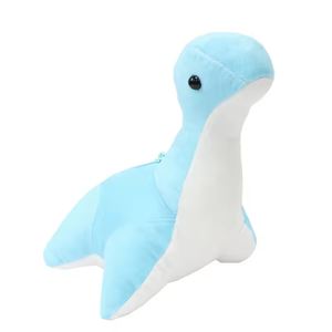 Bonito Peluche de Dragón <span class=keywords><strong>Monstruo</strong></span> de <span class=keywords><strong>Lago</strong></span> con Cremallera, Juguete de Peluche para Niños, Animal de Peluche - Product Image 4