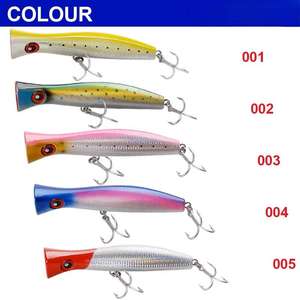 <span class=keywords><strong>Leurre</strong></span> de pêche <span class=keywords><strong>pas</strong></span> <span class=keywords><strong>cher</strong></span>, leurres d'eau salée durs pour la pêche au marlin, gros poissons, <span class=keywords><strong>leurre</strong></span> de pêche en surface, poppers - Product Image 5