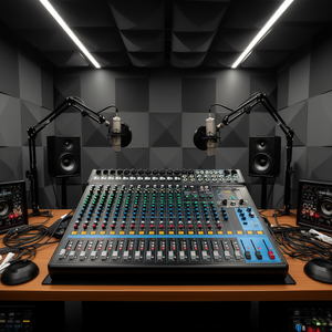 Consola de Audio Profesional de 20 Canales, Mezclador de Sonido Estéreo, Alimentación Phantom de 48V, Grabación USB, 24 Efectos SPX, Equipo de Estudio - Product Image 2
