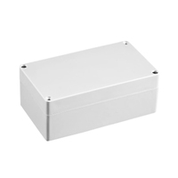 Boîtier personnalisé en plastique ABS, anti-poussière, couvercle transparent, boîte de chantier IP65, 158x90x60mm