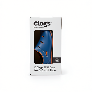 Chaussures décontractées pour hommes B Clogs 3712 bleues - Product Image 2