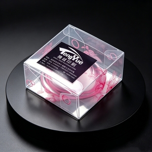 Caja de Embalaje Transparente de PVC del Fabricante con Impresión CMYK, Cajas Transparentes de Alta Calidad de APET para Embalaje de Plástico para Cosméticos - Product Image 5