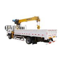 Grue montée sur camion de qualité export, économique, pour petites et moyennes entreprises, avec télécommande sans fil en option