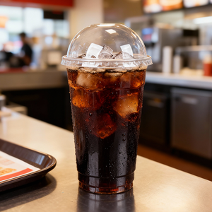 Vasos de Plástico PET Desechables Personalizados Ecológicos de 24oz 655ml para Batidos, Boba, Té con Leche Matcha, para Llevar - Product Image 2