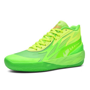 Chaussures Style <span class=keywords><strong>Basket</strong></span>-Ball Professionnelles de Sport en Plein Air pour Hommes et Femmes avec Logo de Marque Personnalisé, Design Montant en Mesh aux Couleurs Mixtes - Product Image 2