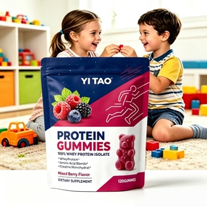 Gummies protéinés pour enfants en marque blanche OEM/ODM, 120 unités – Restaure l'énergie musculaire, améliore les performances sportives et renforce l'immunité - Product Image 3