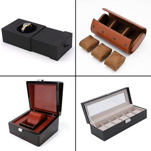 Seismo-caja de cartón para reloj, LOGO negro mate personalizado abierto para pop-up automático, regalo de lujo, embalaje de papel - Product Image 5