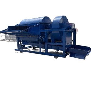 Machine à battre le maïs et le soja, moteur diesel 12 CV, équipement agricole multifonctionnel, bleu - Product Image 5