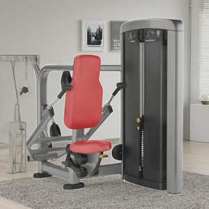 QLK Équipement de fitness commercial pour salle de sport, Machine de presse triceps assise à charge par poulie, Machine d'entraînement pour le maintien en forme LK-008, Machines de gym commerciales - Product Image 2