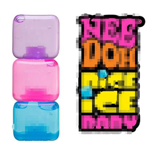 NeeD0h Nice Cube Schylling - Jouets sensoriels musicaux à presser - BAIXIN Matériau EVA non toxique Porte-clés Forme de dessin animé 3D 8x8cm Garçons - Product Image 3