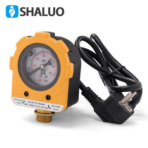 Contrôleur de pression automatique pour pompes à eau Shaluo, jauge 0-10 bars, pour pompes à eau et compresseurs d'air - Product Image 1