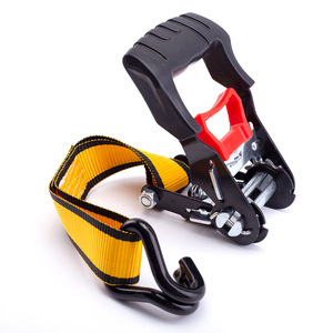 1.5 Inch Polyester Rachet Tie Down Fastening Strap Carga Segurança <span class=keywords><strong>Belt</strong></span> Buckle para Secure Bundling - Product Image 4