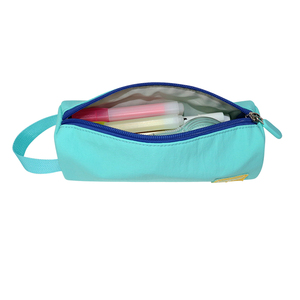 Large capacity zippered pencil case, custom colors, student pencil case, <b>canvas</b> material, unisex. - Product Image 3