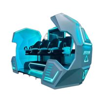 Vente en gros usine : Simulateur VR 9D à mouvement spatial, à monnayeur, pour cinéma intérieur, parcs d'aventure de réalité virtuelle et usage domestique, de bonne qualité