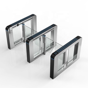 Sang trọng Swing turnstile mặt nhận dạng vân tay cổng rào cản cho quản lý An ninh trường học - Product Image 5