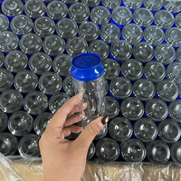 Offre Spéciale – Bocaux en plastique de qualité alimentaire transparents avec logo personnalisé, en PET, pour bonbons, sodas, salades, sucre et snacks