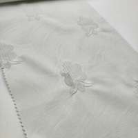 Veste en cuir PU KEJIA - Tissu personnalisé avec broderie - Anti-moisissure et résistant à l'abrasion - 340GSM 0,6 mm d'épaisseur