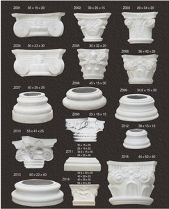 Moldes de columna romana de yeso reutilizables RF de Venta caliente para materiales de construcción de decoración interior de alta calidad - Product Image 3