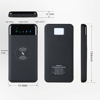 Fabricant de Shenzhen Chargeur solaire personnalisé Banque d'alimentation avec chargeur sans fil pour téléphone portable