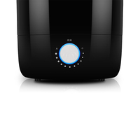 Humidificateur ultrasonique à remplissage par le haut OEM ODM 5L avec diffuseur d'arôme et buse de brouillard à 360 ° pour chambres et appartements