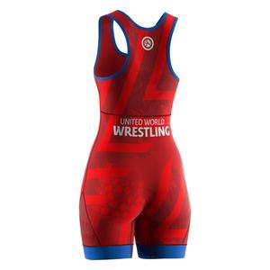 Vêtements de lutte pour femmes, haute performance, évacuation de l'humidité, coutures plates, parfait pour la salle de sport et les tournois - Product Image 6