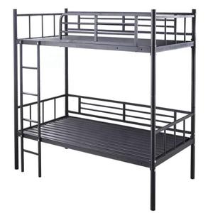 Metal Stackable Bunk <b>Bed</b> Divided Into Two Single <b>Beds</b> - Product Image 1