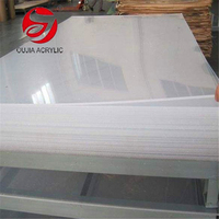 Oujia 2mm 3mm 5mm 4*8 pieds Pmma feuilles acryliques coulées claires pour la découpe laser CNC