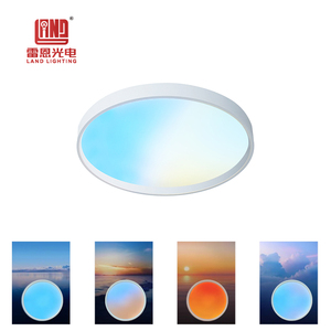 Quang phổ đầy đủ dẫn đèn trần cao CRI Dimmable phẳng Bảng điều chỉnh chiếu sáng thương mại - Product Image 3