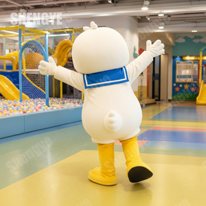 <span class=keywords><strong>Costume</strong></span> <span class=keywords><strong>da</strong></span> Mascotte Anatra Stile Marinaio della Fabbrica Shengye, Personaggio Carino, Basso MOQ, Un Pezzo per Spettacoli e Parchi Divertimento - Product Image 3