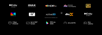 Projecteur laser triple 4K Valerion VisionMaster Max original, 3500iso, Google TV, rapport de contraste 50000:1, HDR10+, projecteur intelligent 4k