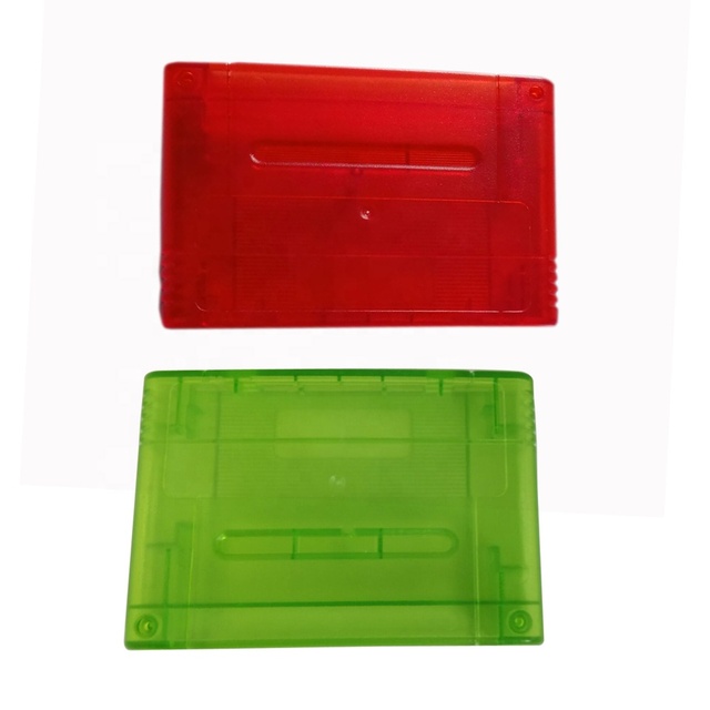 Game Cartridge Replacement Plastic Shell for S N E S Game Console Card 16 Bit Game Card Shell JP/EU Version with Screws