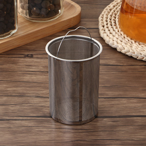 Accessoires pour <span class=keywords><strong>théière</strong></span> en acier inoxydable ESTICK 304, filtre, écran, thermos, tasse à thé, café, tube droit, compartiment à thé, fabricants - Product Image 3