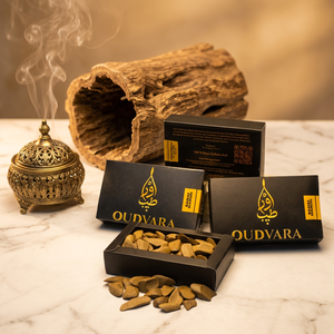 Sanai Narun 50g Bois d'Oud, Morceaux d'Agarwood Distinctifs aux Notes Terrestres Profondes pour la Combustion du Bakhoor, Aromatique pour la Maison - Product Image 1