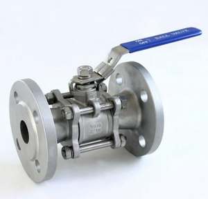 Válvula de Bola de Acero Inoxidable de Tres Piezas, Manual, para Agua a Alta Temperatura, Personalizable OEM, con Puerto de 2 Pulgadas - Product Image 1