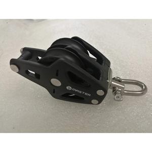 ลูกล้อ/รอกสำหรับเรือยอชท์/เรือใบ รุ่น Master BP-3504F ขนาดเส้นผ่านศูนย์กลางล้อ 35 มม. เส้นผ่านศูนย์กลางสาย 8 มม. แบบล้อคู่/ห่วงล็อค อุปกรณ์ทางทะเล - Product Image 5