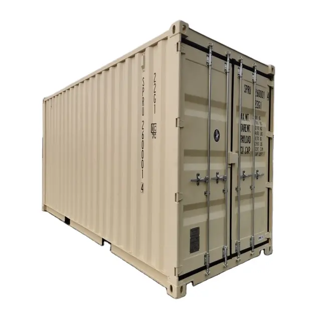 20feet Brand new Standard Double Door container shipping cost/container freight rates/bulk shipping boxes of Hysun for sale