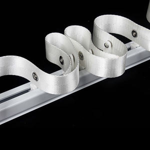 Rail de rideau plissé en S robuste et silencieux pour la maison et le bureau, en aluminium, vente en gros - Product Image 5