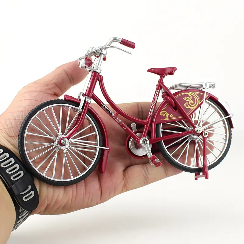 1:10 Mini Retro Fingertip Mountain Bike Nostalgic Model Toy