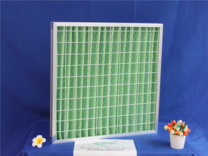 Hệ thống thông gió mới hiệu quả chính sợi tổng hợp bảng điều chỉnh lọc với khung nhôm foldaway xếp li thiết kế en779 G4 - Product Image 3