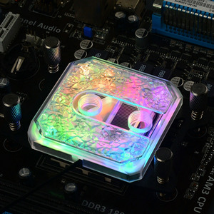Enfriador de CPU Yingbo C59X con Bloque de Agua de Cobre y LED RGB para CPUs de 12.ª Generación, PC DIY - Product Image 1