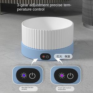 Dispenser d'acqua per cani e gatti in ceramica a temperatura costante con riscaldamento USB ciotola per animali domestici - Product Image 4