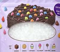 Sachet refermable personnalisé en Mylar mat imprimé, anti-odeur, pour bonbons, avec fermeture éclair, idéal pour les confiseries