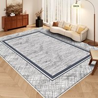 Tapis en laine Axminster tissés à la machine à motifs géométriques, à poils longs et extra épais pour salons et chambres d'hôtes ; Couleurs personnalisées