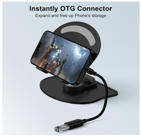 Adaptateur USB Type C vers USB 2.0, câble adaptateur USB C mâle vers USB A femelle OTG pour clé USB/lecteur de carte/téléphone/tablette